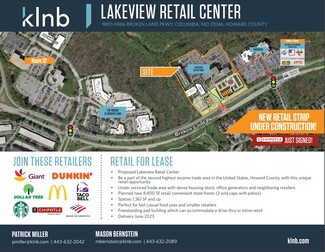 Columbia, MD Retail - 9801-9886 Broken Land Pky