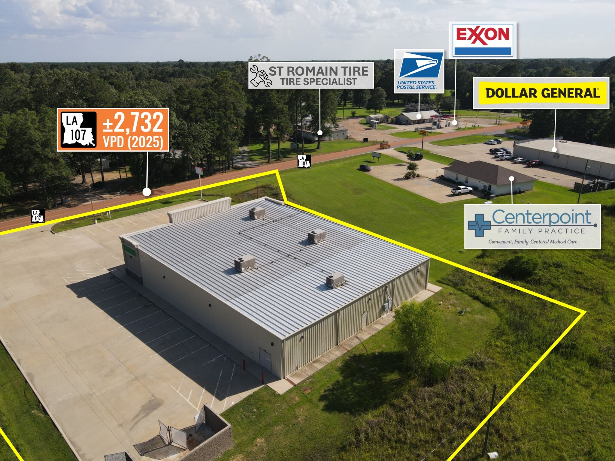 1045 Highway 107, Center Point, LA for Sale