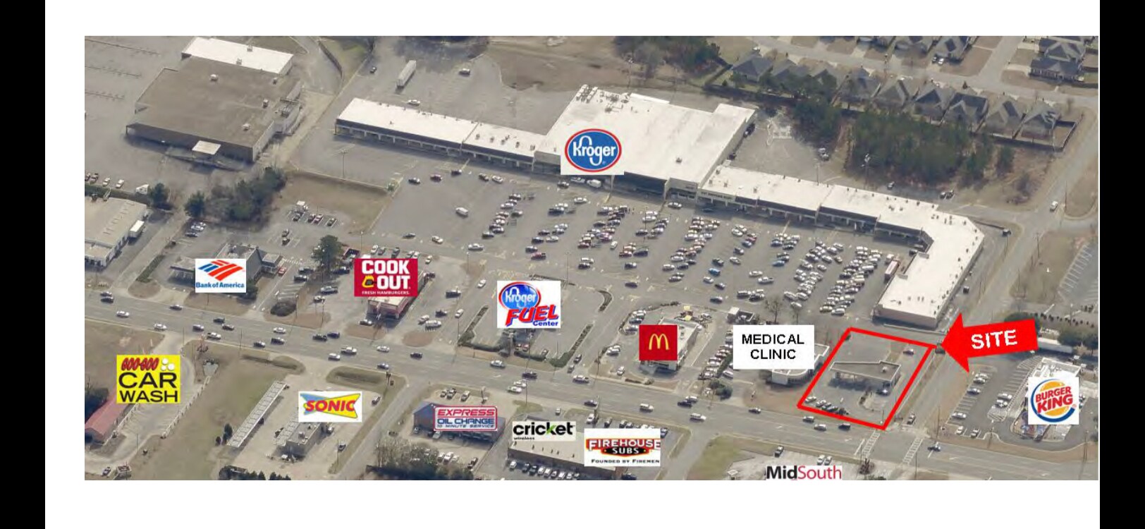 127 Russell Pkwy Warner Robins, GA 31088 Land Property for Lease on