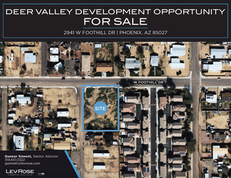Phoenix, AZ Residential Land - 2941 W Foothill Dr