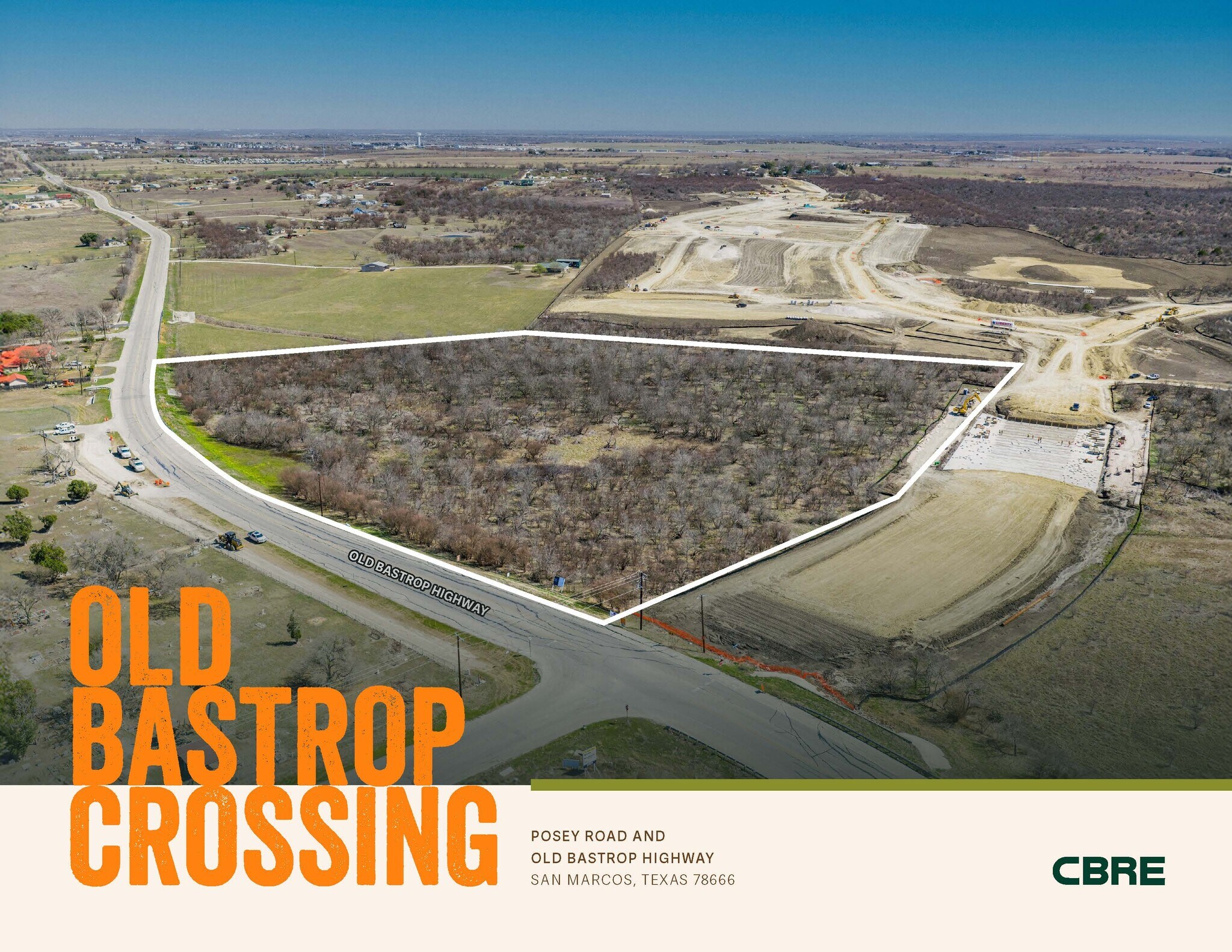 Old Bastrop @ Posey Rd, San Marcos, TX for Sale