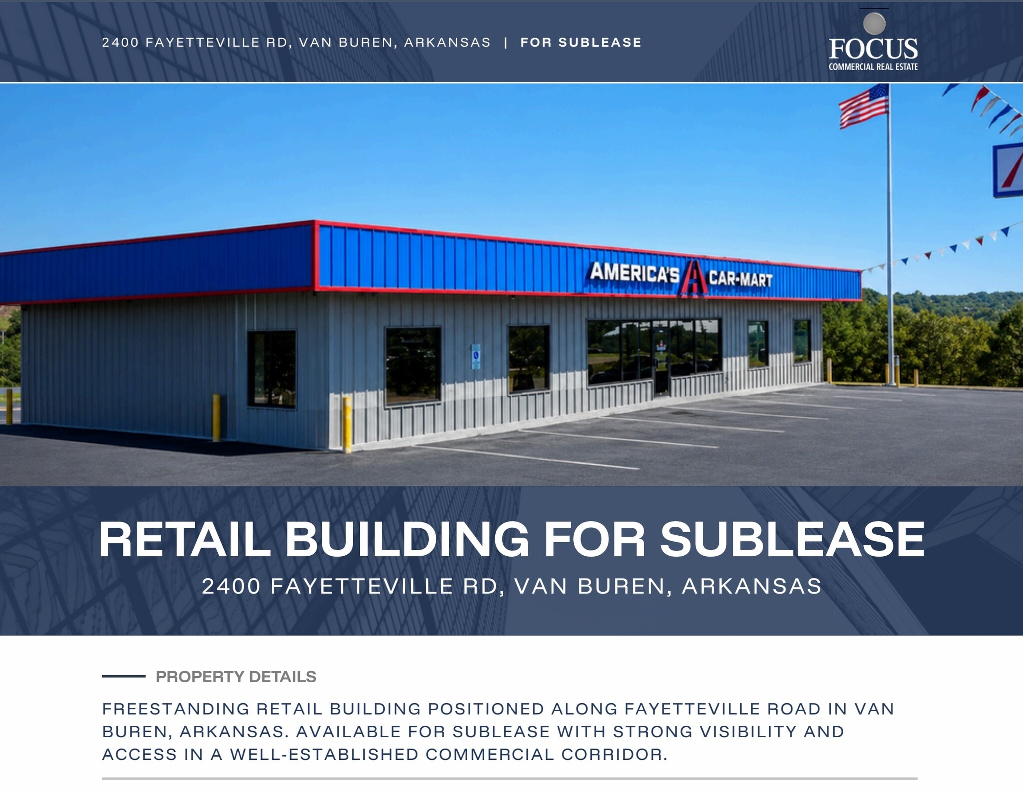 2400 Fayetteville Rd, Van Buren, AR for Rent