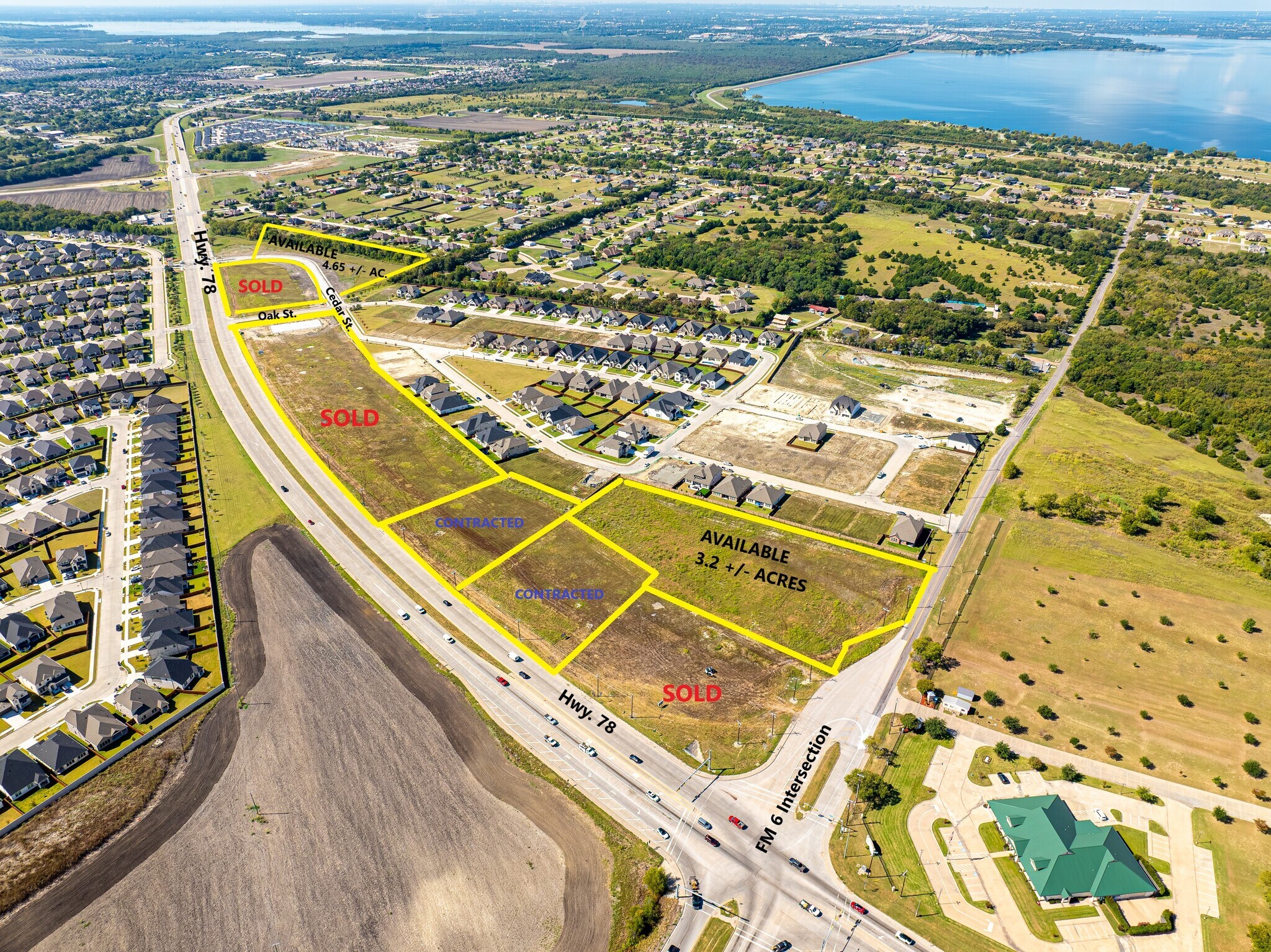 Highway 78, Lavon, TX for Sale
