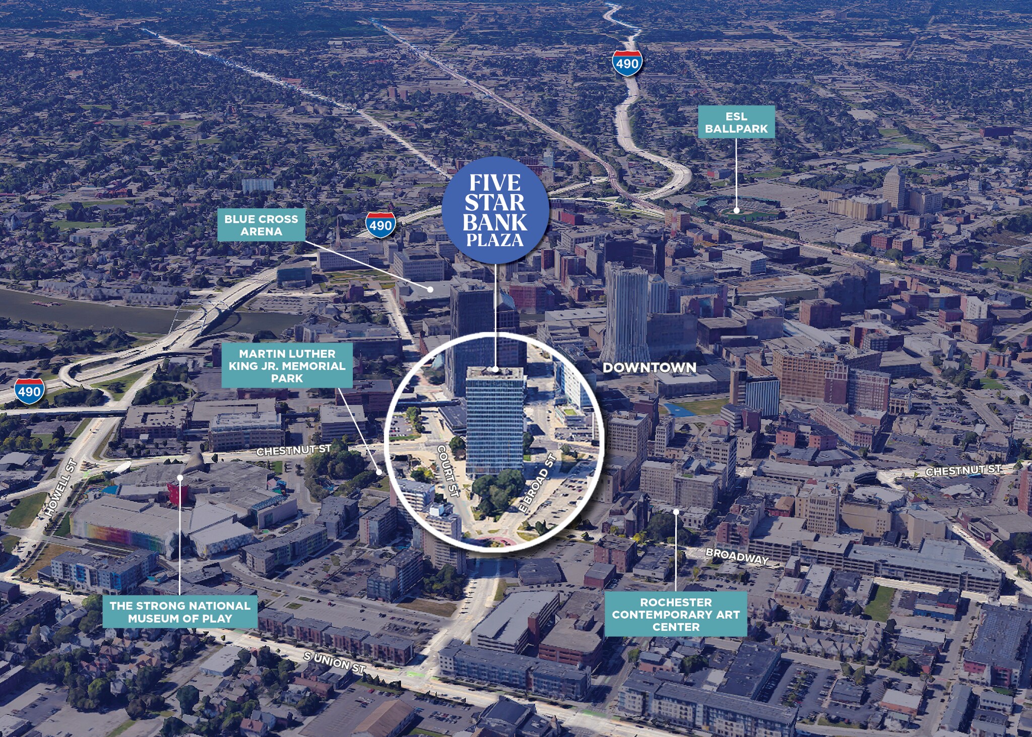100 Chestnut St, Rochester, NY for Rent