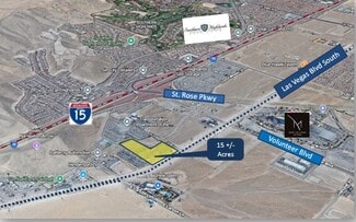 Henderson, NV Commercial - 15 Acres Las Vegas & Welpman blvd