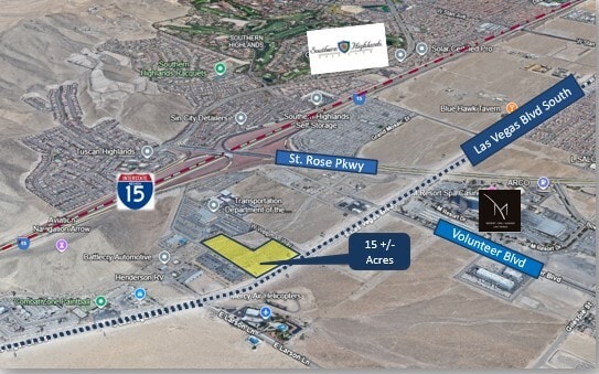 15 Acres Las Vegas & Welpman blvd, Henderson, NV for Sale