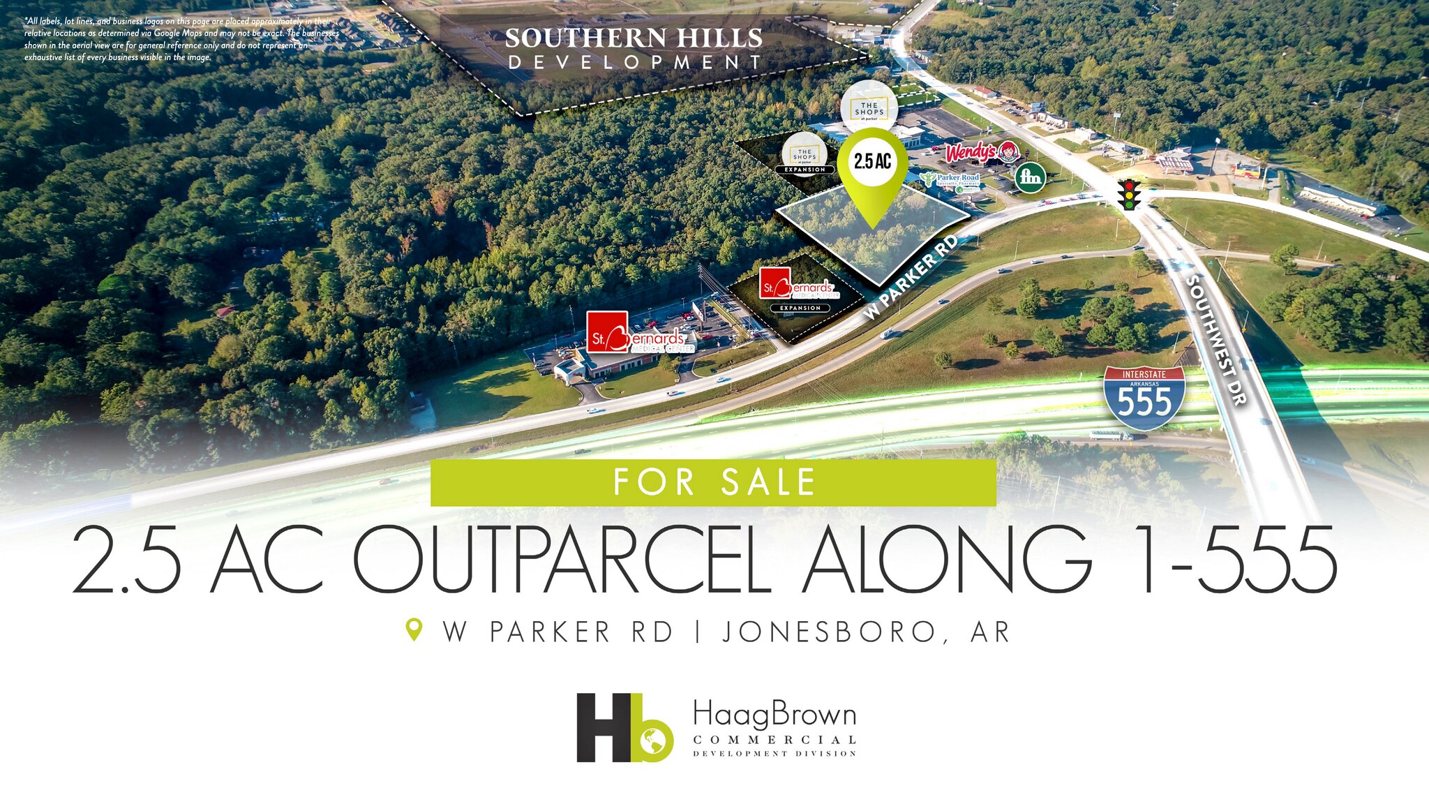 Parker Rd @ Southwest Drive, Jonesboro, AR for Sale