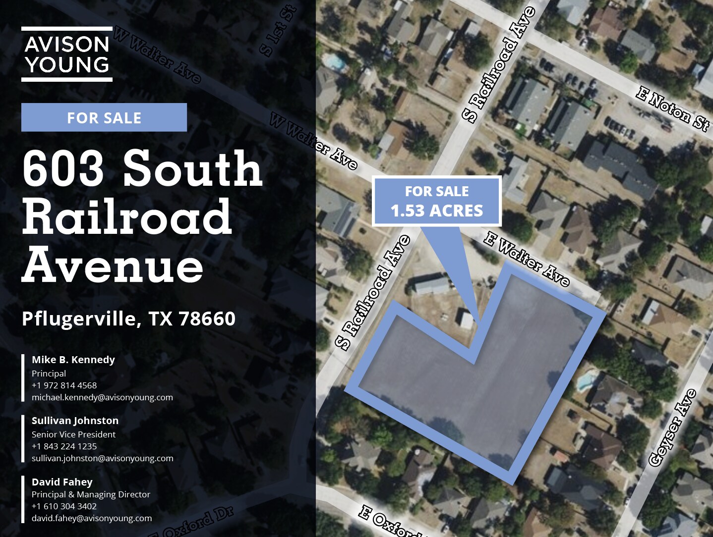 603 S Railroad Ave, Pflugerville, TX for Sale
