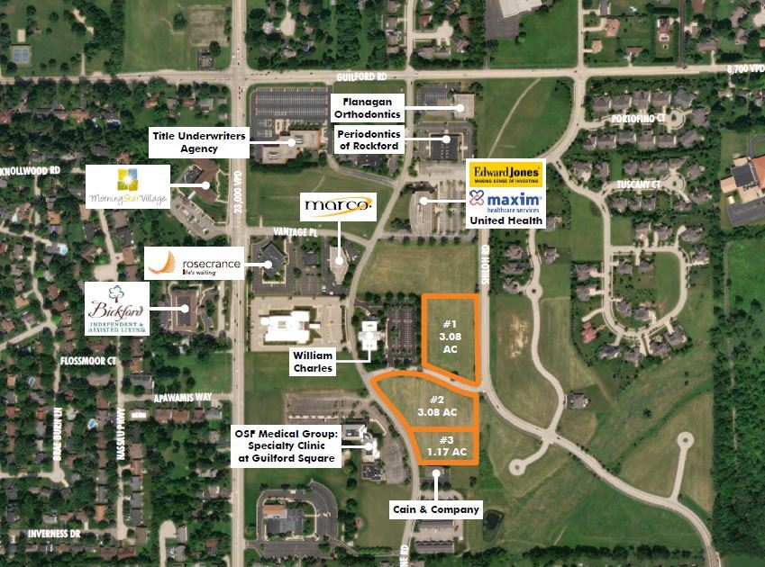 SEC of Guilford & Mulford Rd, Rockford, IL for Sale