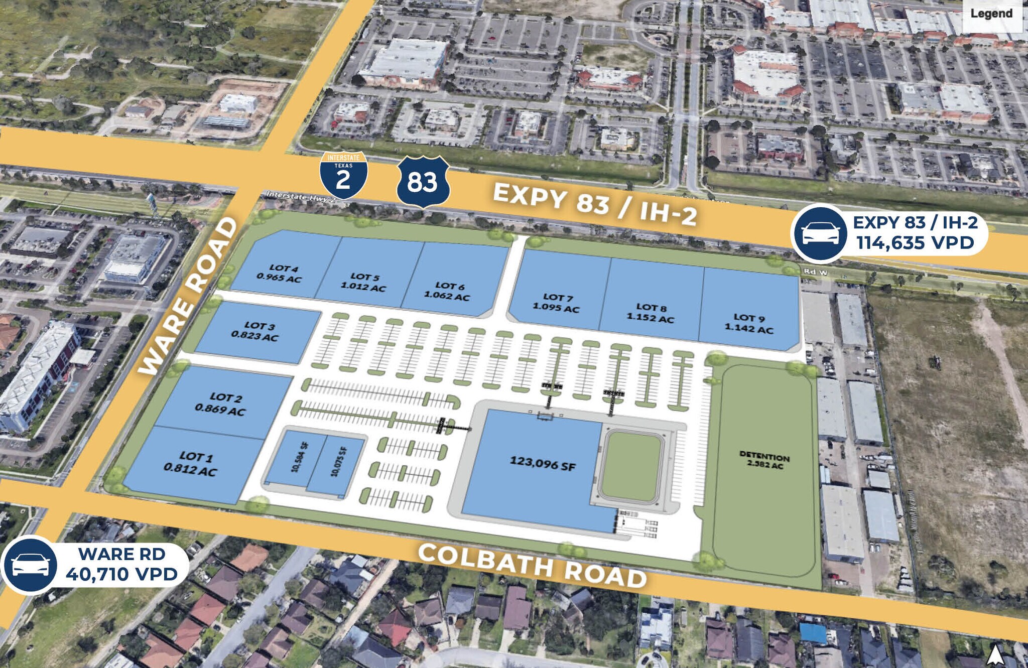 US Highway 83 And Interstate Highway 2, McAllen, TX for Rent