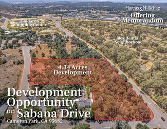 Cameron Park, CA Commercial Land - 3416 Hacienda Rd Cameron Park, CA Commercial Land - 3416 Hacienda Rd