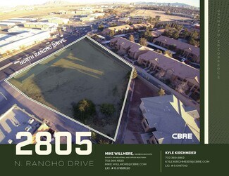 Las Vegas, NV Commercial Land - 2805 N Rancho Dr