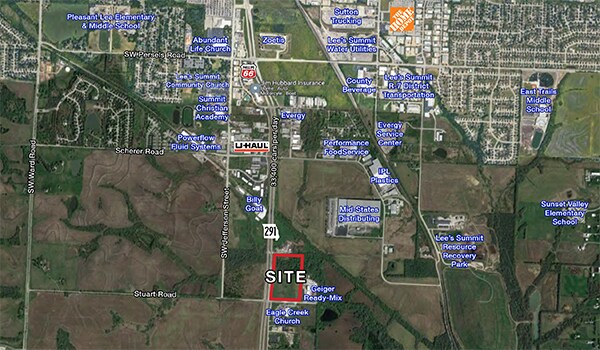 NEC of Stuart Road and 291 Highway, Lee's Summit, MO for Sale