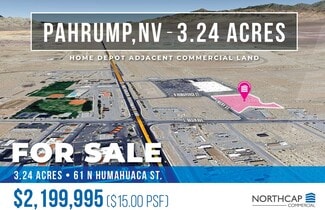 Pahrump, NV Commercial Land - 61 Humahuaca st