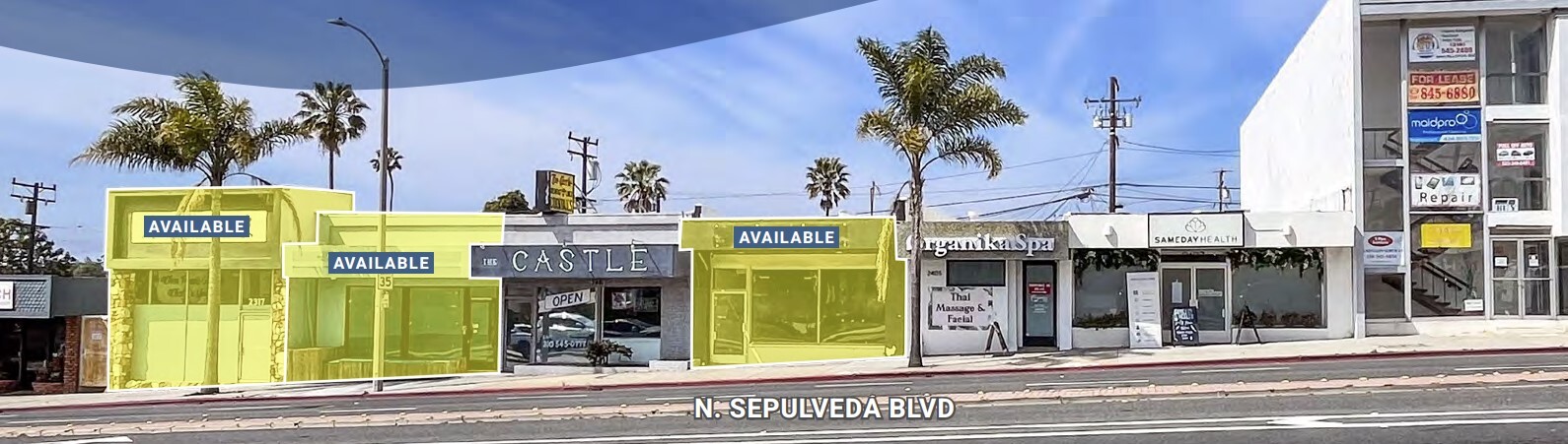 2317-2409 N Sepulveda Blvd, Manhattan Beach, CA for Rent