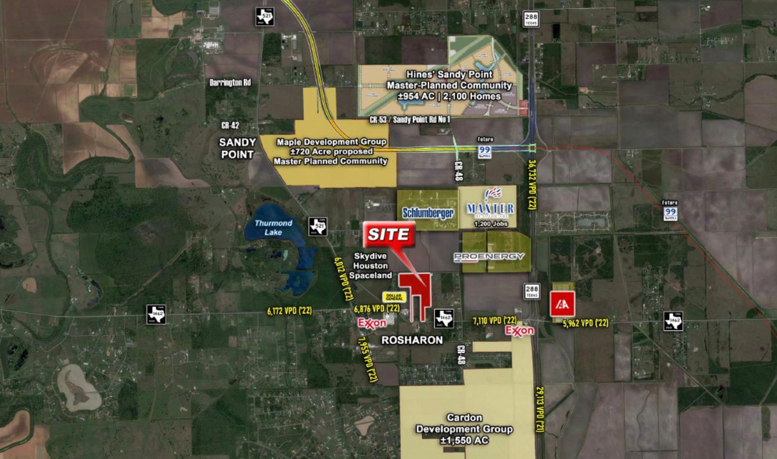 FM 1462 Farm to Market 1462, Rosharon, TX for Sale