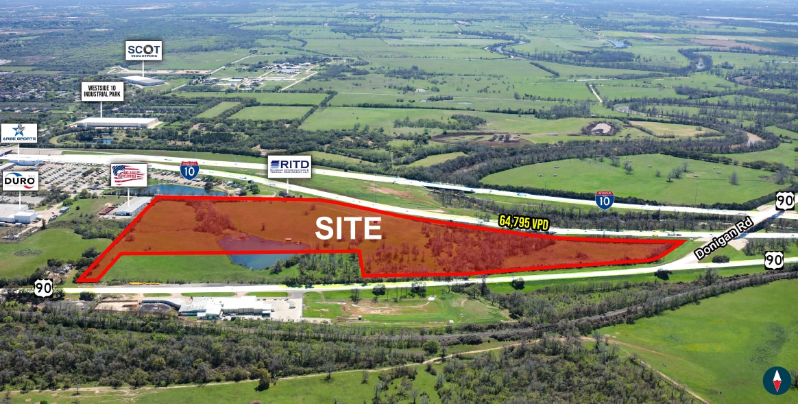 I-10 & US HWY 90, Brookshire, TX for Sale