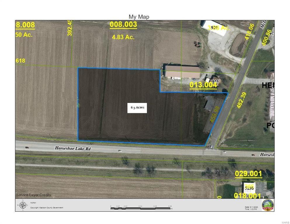 925 McDonough Lake Rd Collinsville, IL 62234 Land Property for Sale