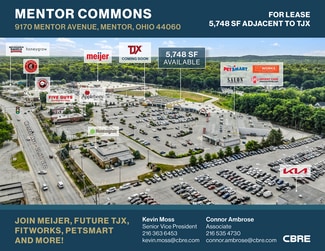 Mentor, OH Retail - 9110-9170 Mentor Ave