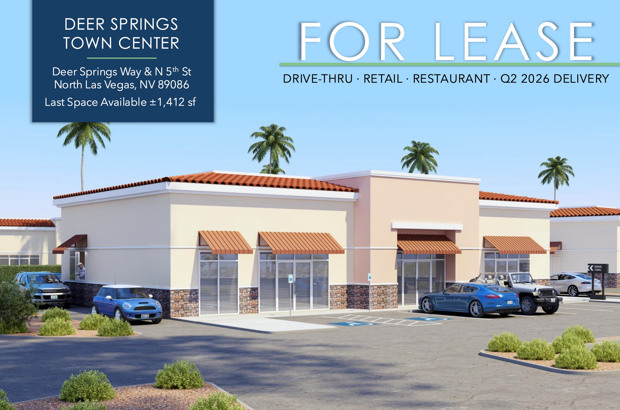 Deer Springs & N 5th St, North Las Vegas, NV for Rent