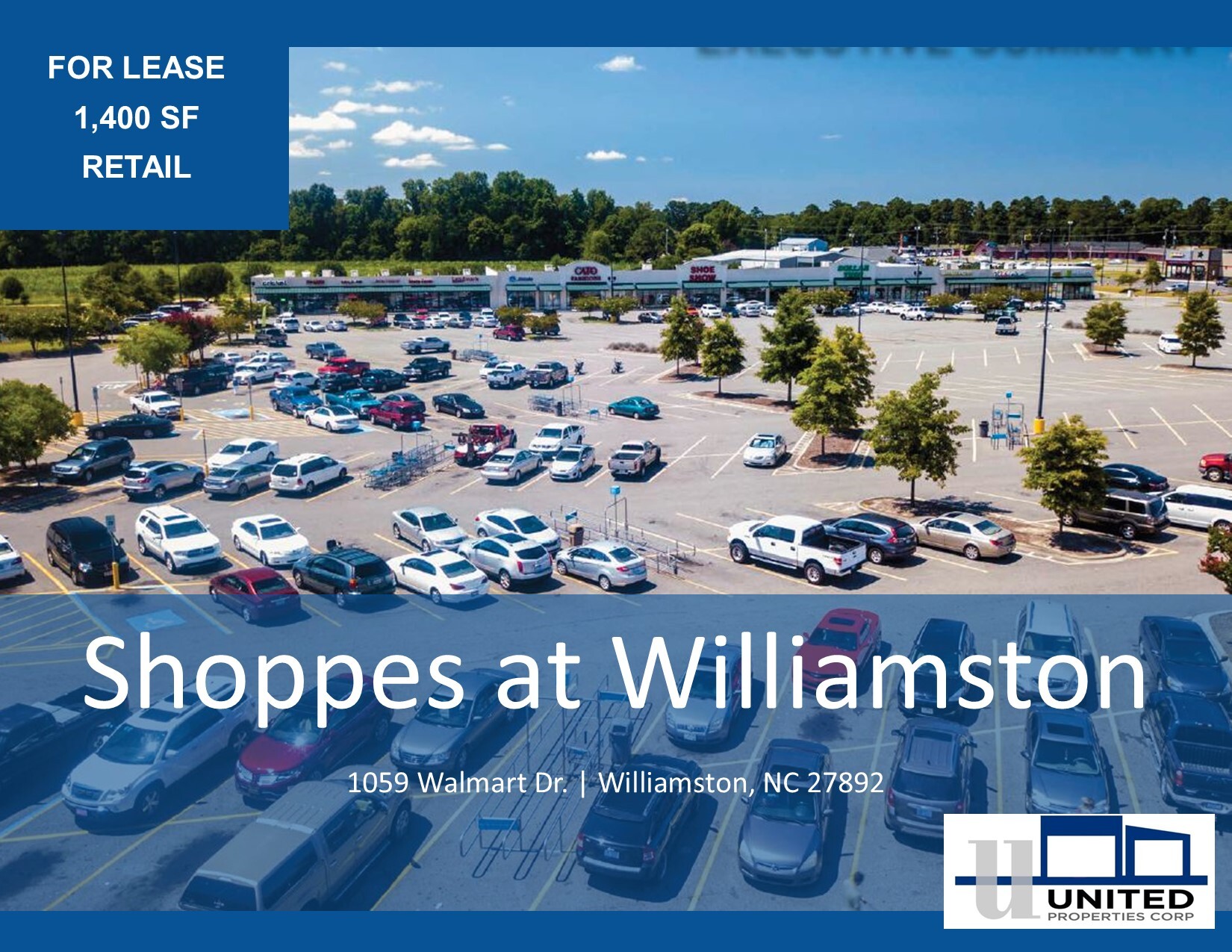 1059 Walmart Dr, Williamston, NC for Rent