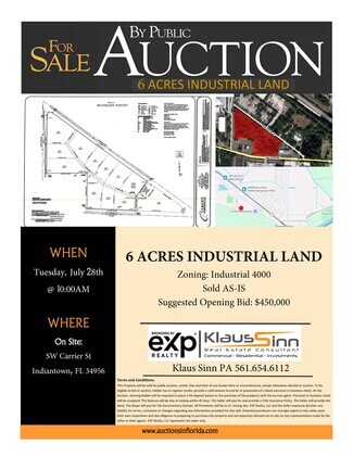 Indiantown, FL Industrial Land - 0 Carrier St Indiantown, FL Industrial Land - 0 Carrier St