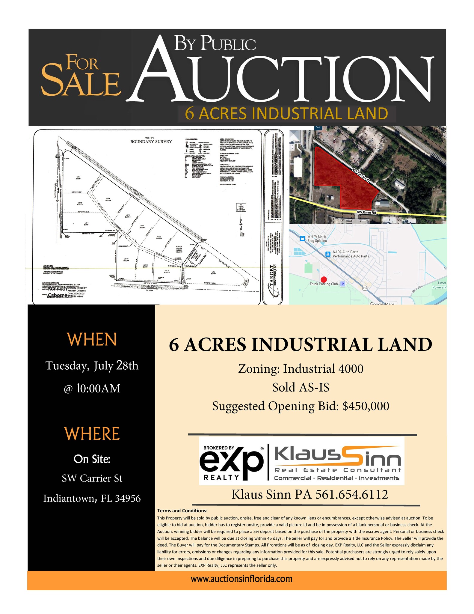 0 Carrier St, Indiantown, FL for Sale