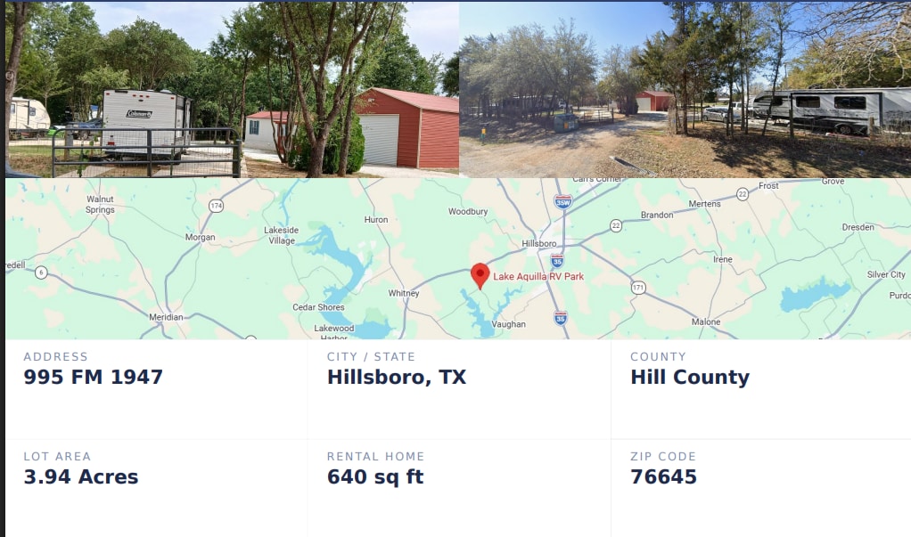 995 FM 1947, Hillsboro, TX for Sale