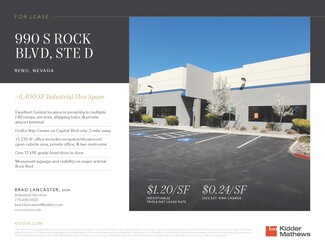 Reno, NV Industrial - 990 S Rock Blvd