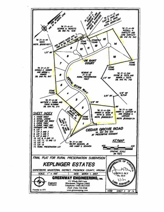 Winchester, VA Residential - 2189 Cedar Grove Rd