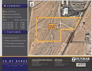 Las Vegas, NV Industrial Land - Las Vegas Blvd S.
