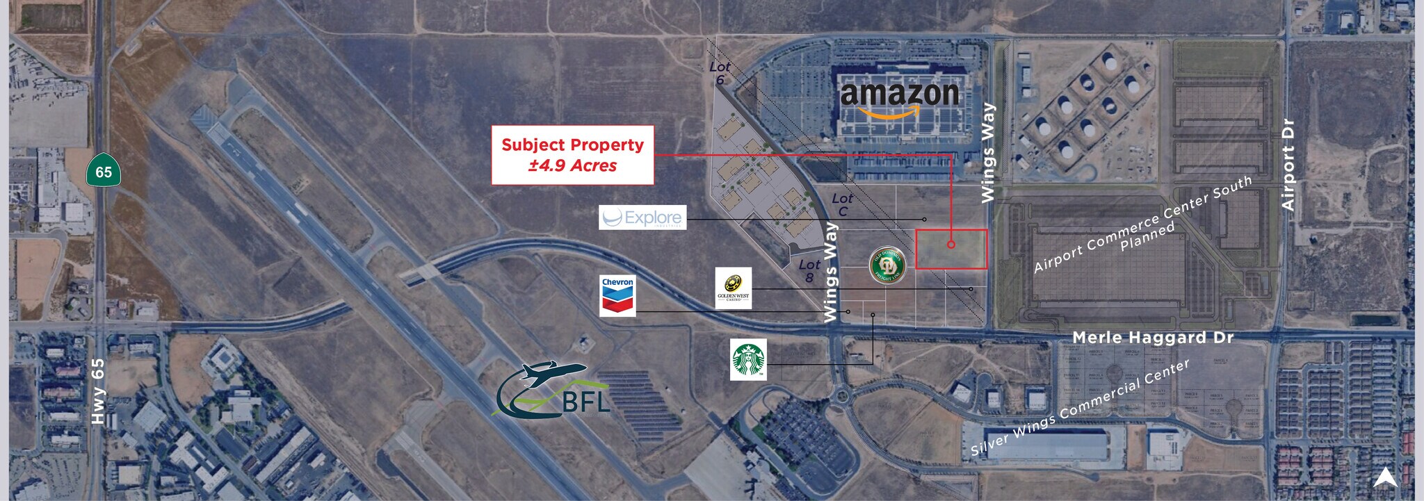 Parcel 3 Landings Way, Bakersfield, CA for Sale