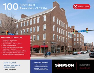 Alexandria, VA Office - 100 N Pitt St