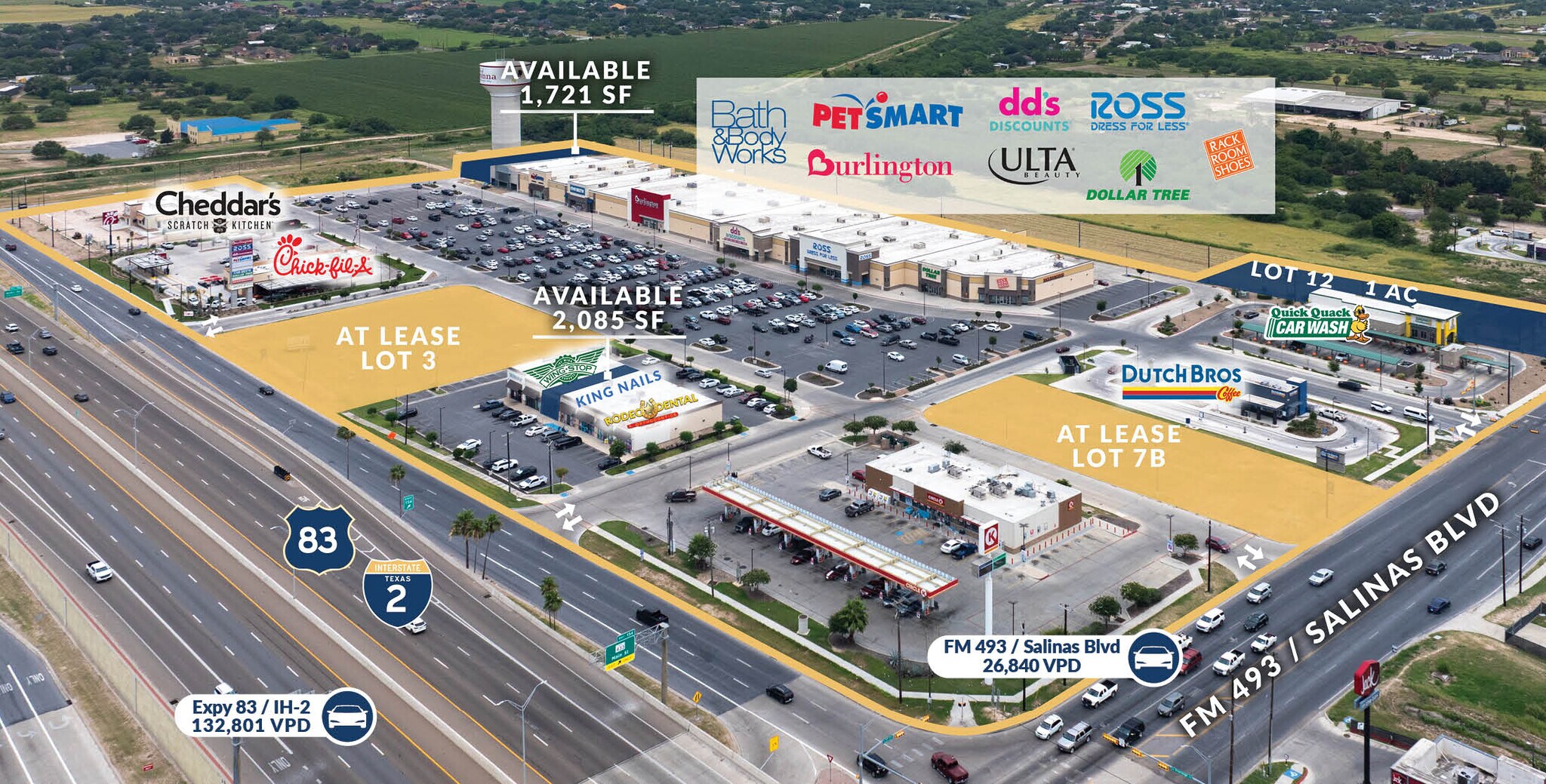 Expressway 83, Donna, TX for Rent