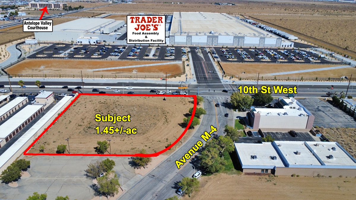 NWC 10th Street W & Avenue M-4, Palmdale, CA for Sale