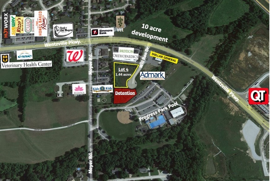 Will Ron Drive & Wentzville Parkway Lot 4, Wentzville, MO for Sale