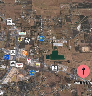 Alvin, TX Commercial Land - 29818 E Highway 6