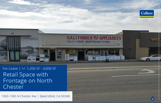 Bakersfield, CA Retail - 1305 N Chester Ave