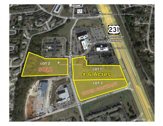 Huntsville, AL Commercial Land - South Memorial Parkway & Chris Drive