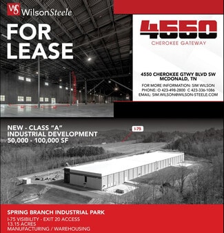 Mc Donald, TN Industrial - 4550 Cherokee Gateway Blvd