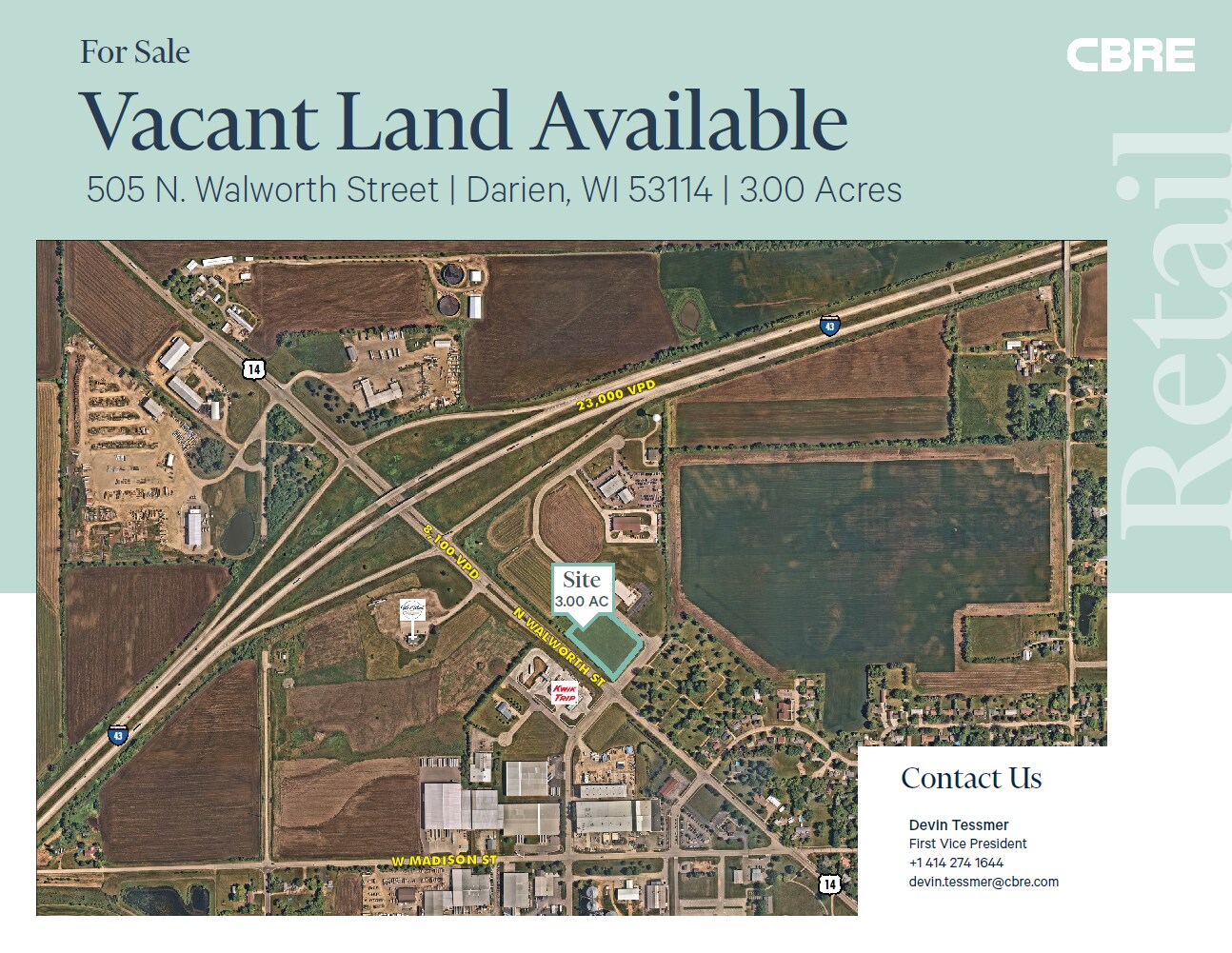 505 Walworth st, Darien, WI for Sale