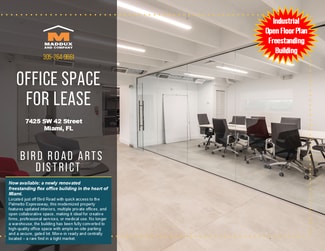 Miami, FL Office - 7425 SW 42nd St