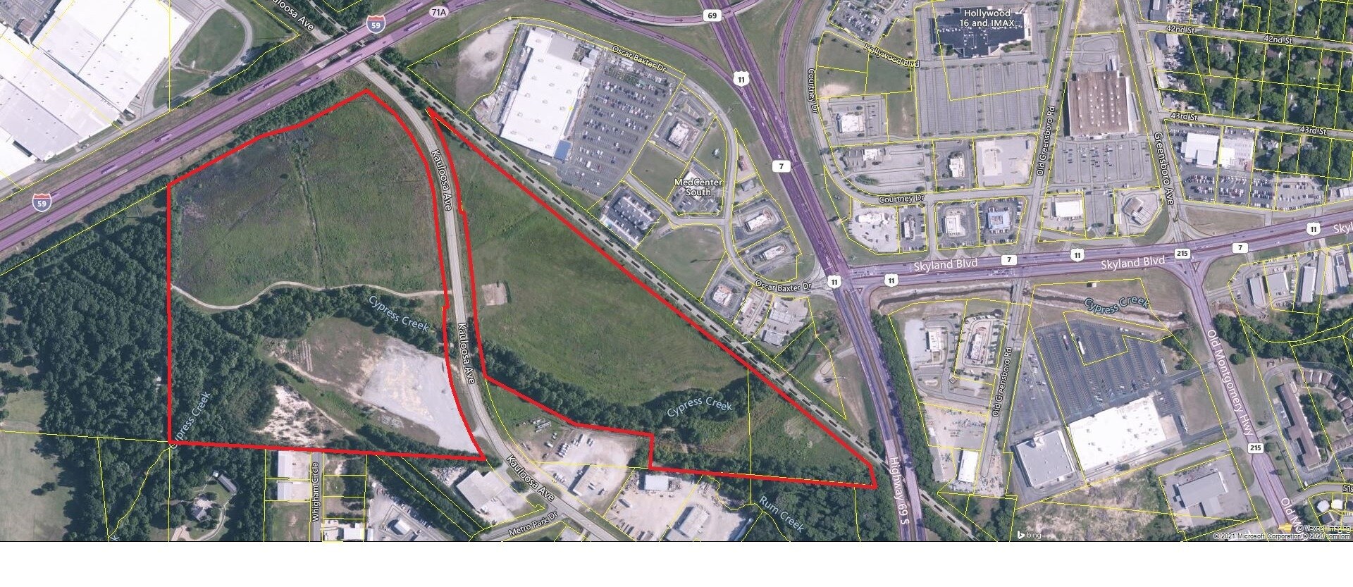 5300 Kauloosa Tuscaloosa, AL 35405 Land Property for Sale on