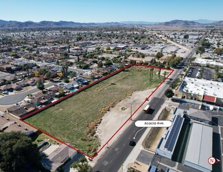 Hemet, CA Commercial - W Acacia Ave @ btwn Palm & Gilbert