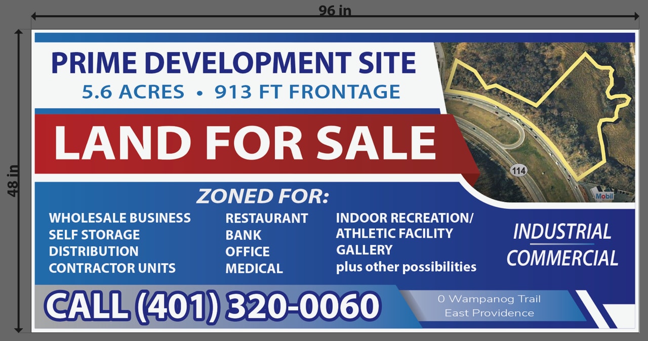 0 WAMPANOAG Trl, East Providence, RI for Sale