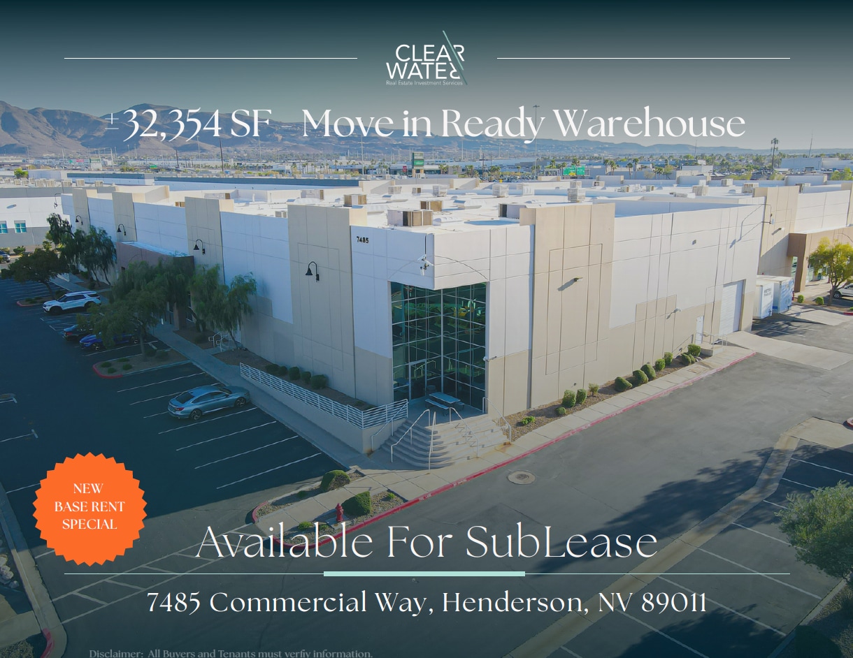 7485 Commercial Way, Henderson, NV for Rent