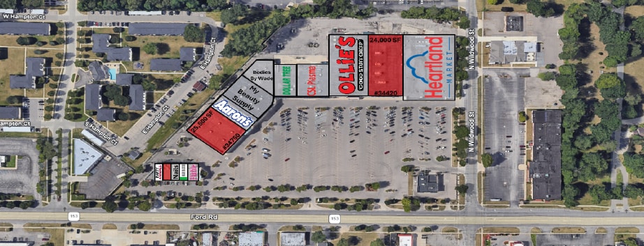 34414-34790 Ford Rd, Westland, MI for Rent
