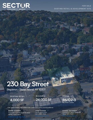 Staten Island, NY Freestanding - 230 Bay St Staten Island, NY Freestanding - 230 Bay St