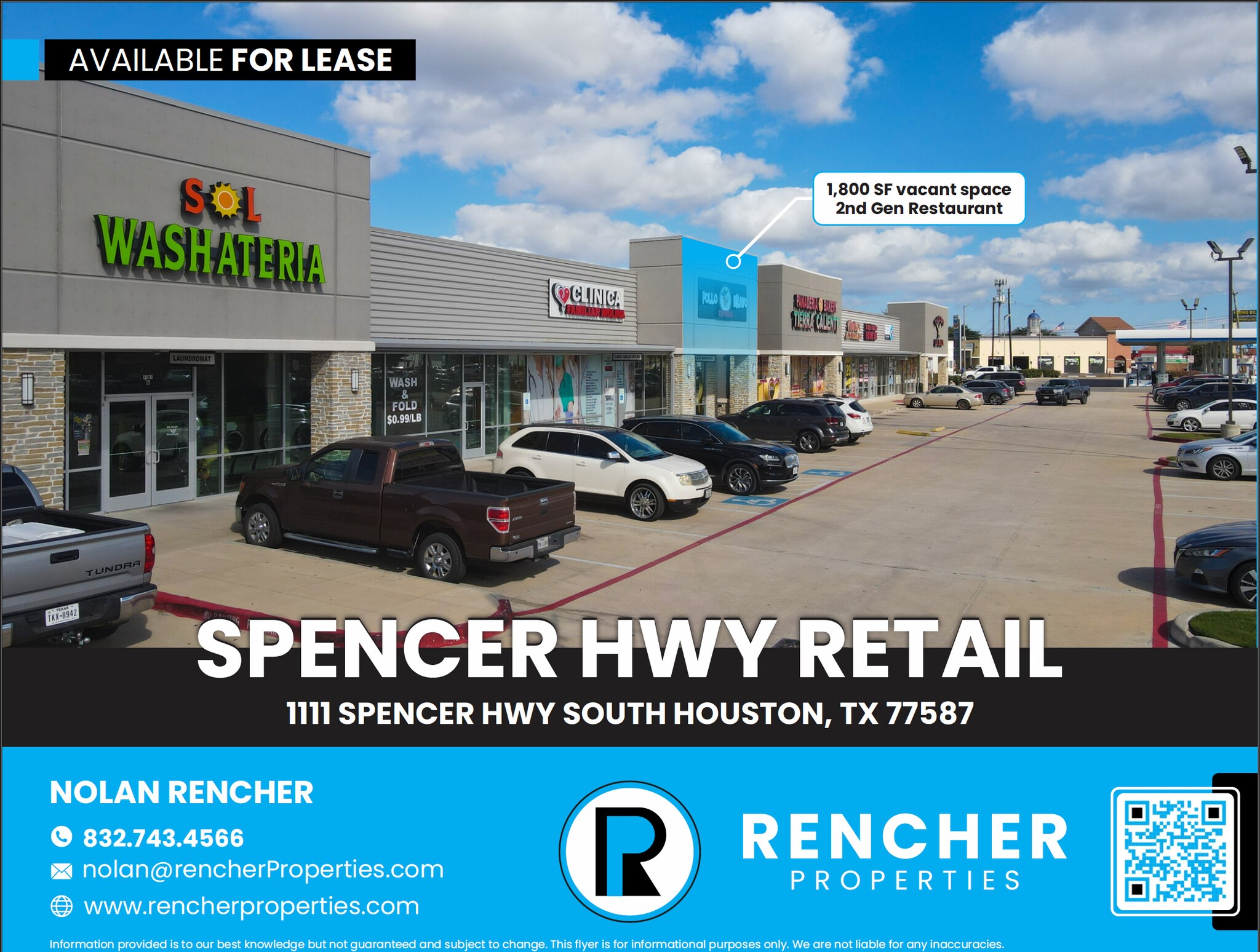 1111 Spencer Hwy, South Houston, TX for Rent