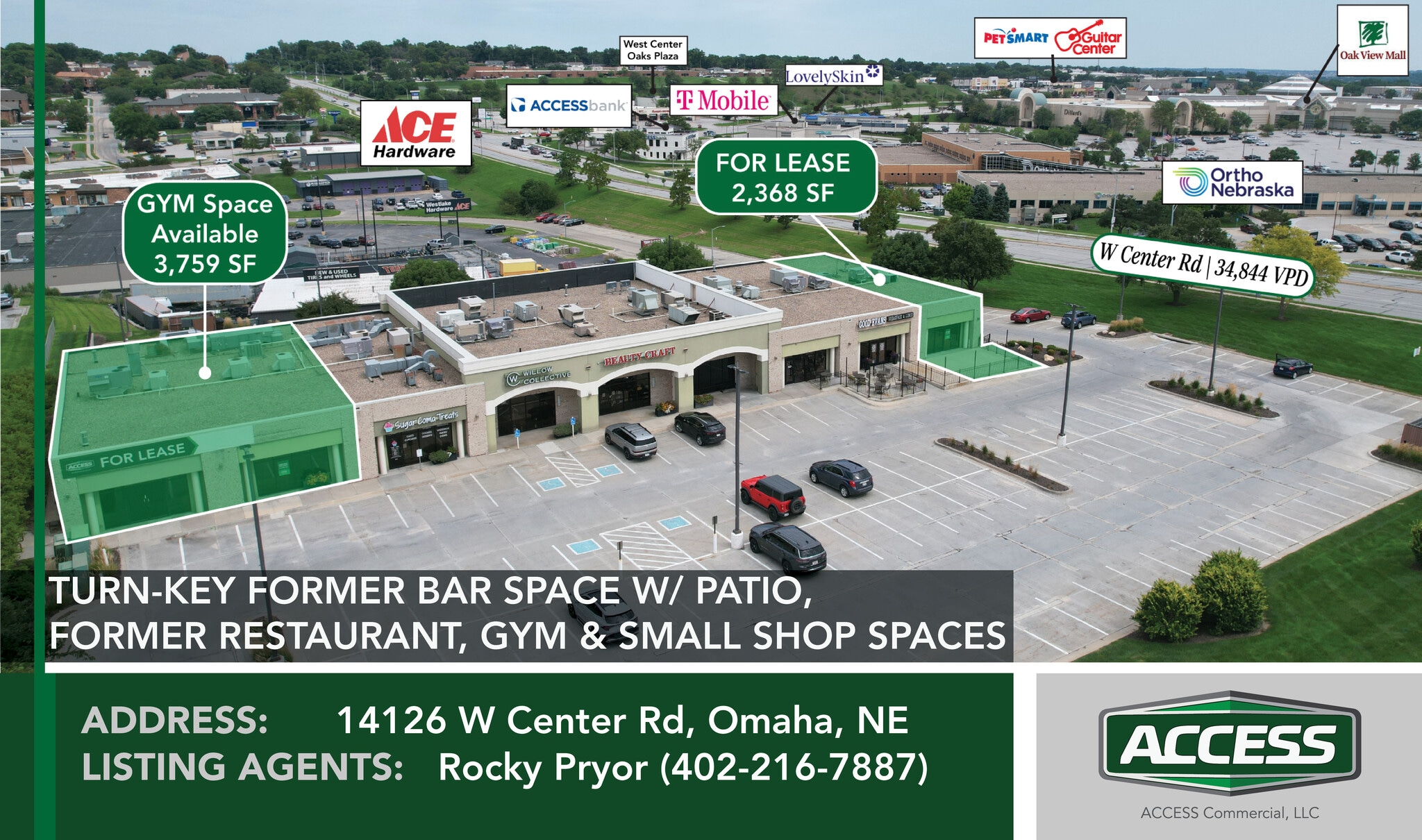 14126 W Center Rd, Omaha, NE for Rent